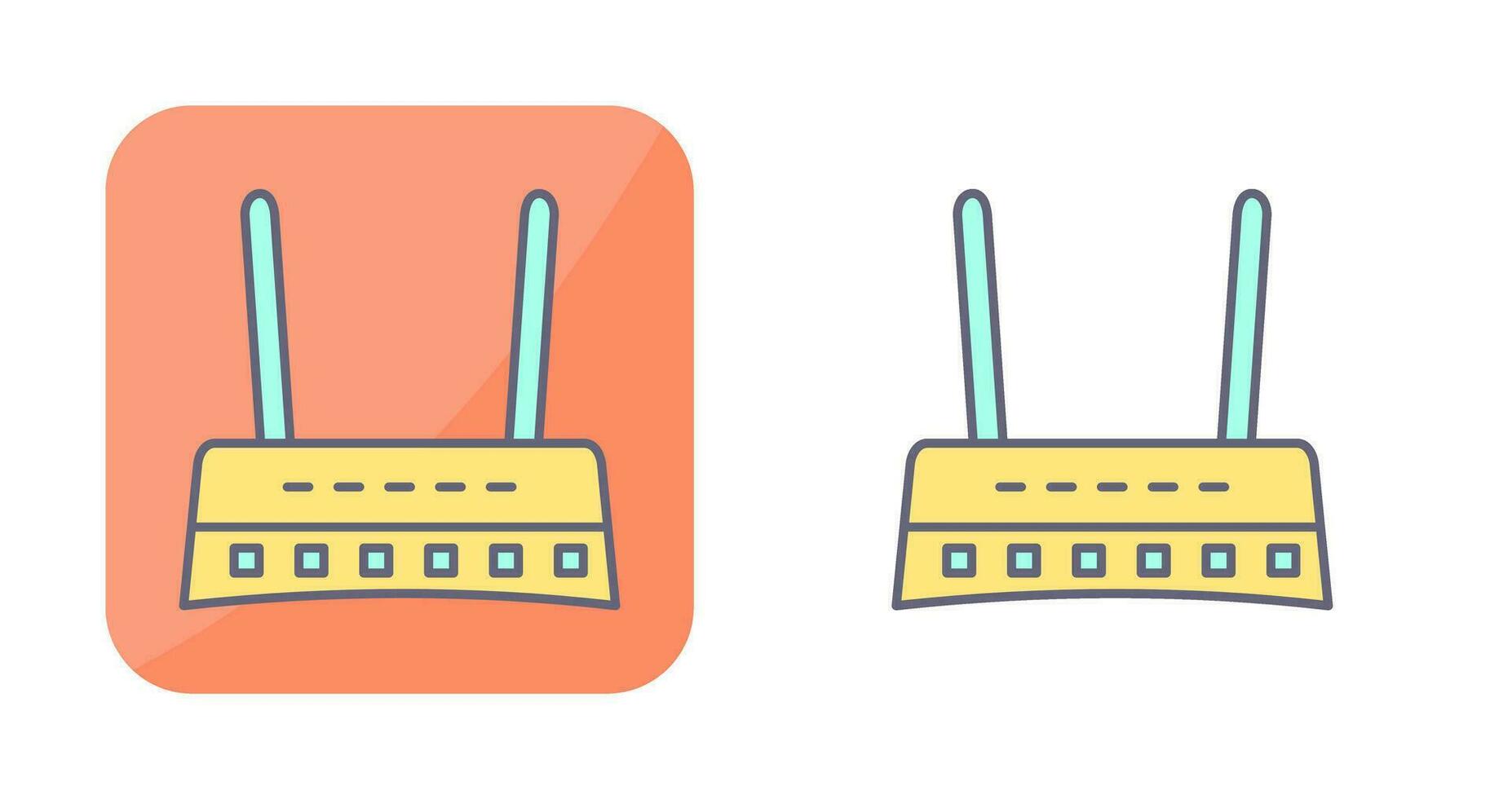 Router Vector Icon