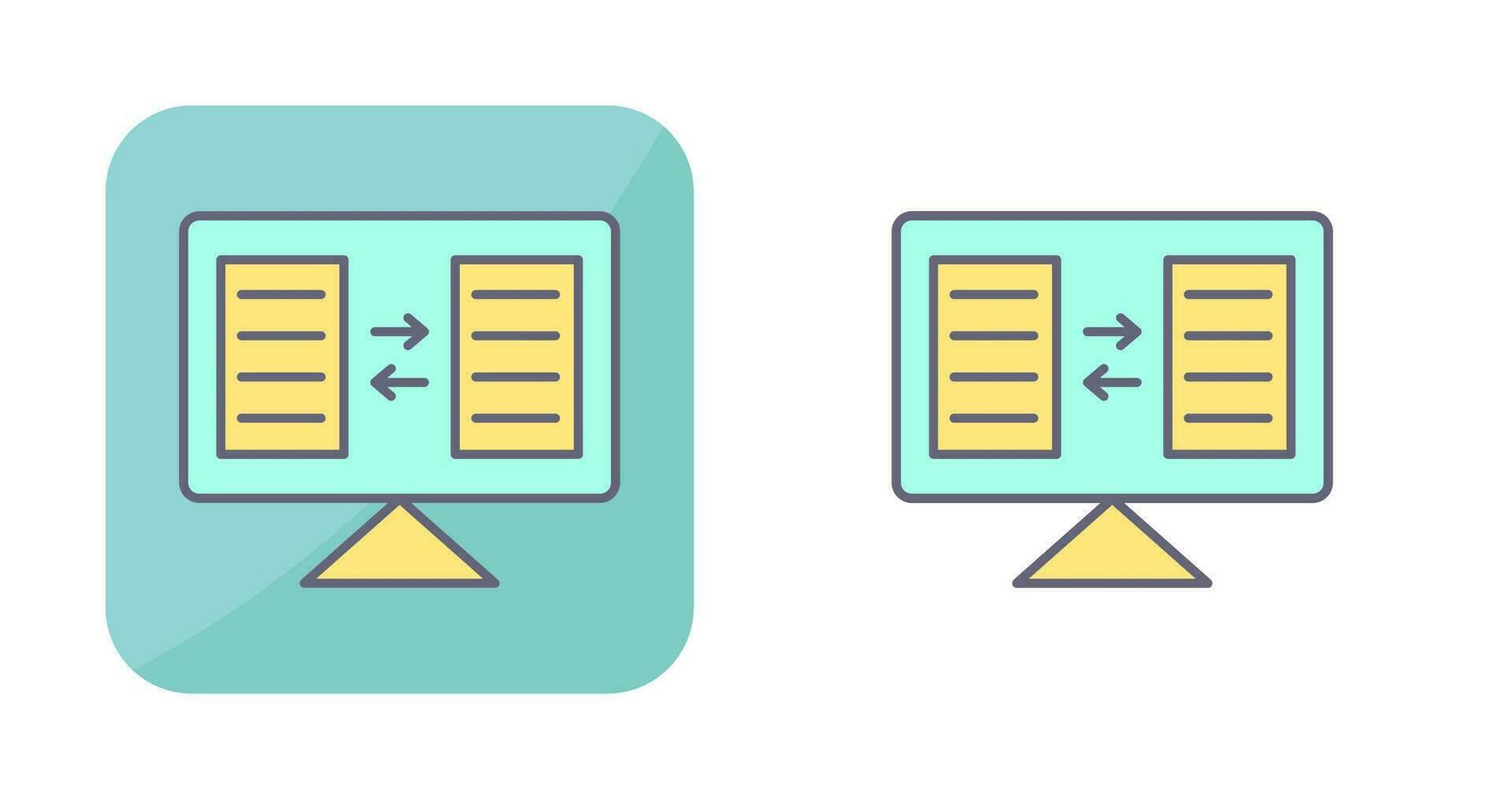 File Sharing Vector Icon