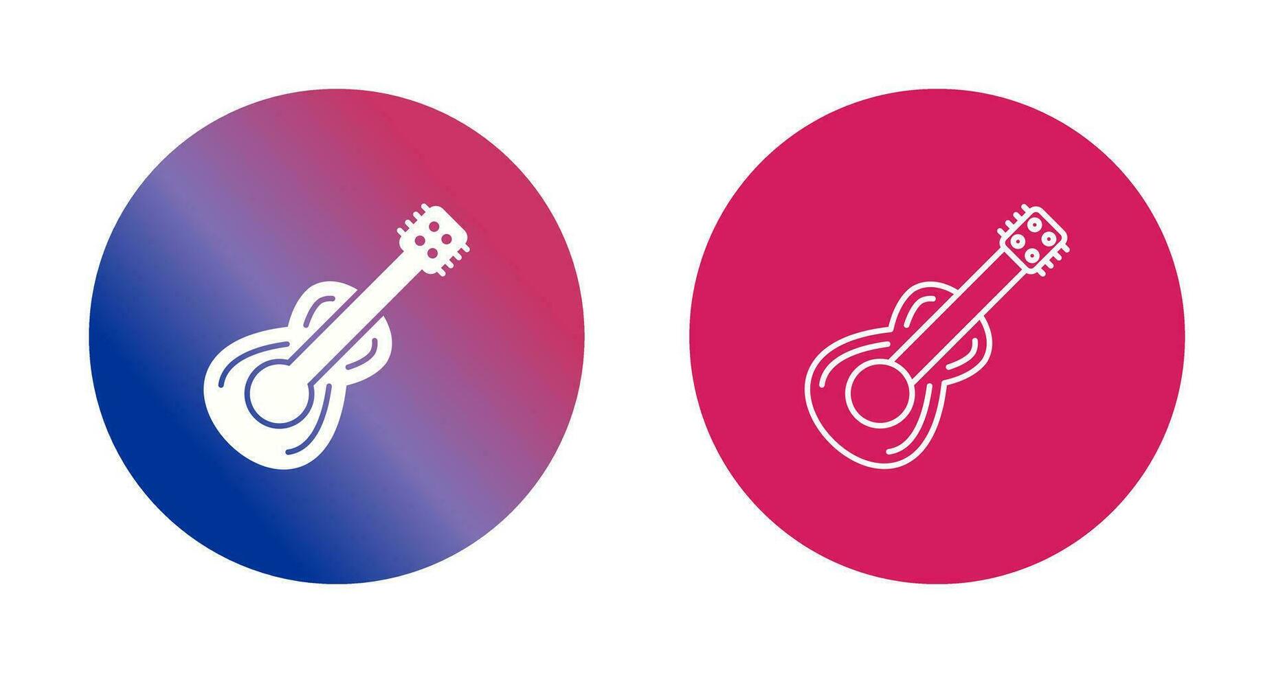 icono de vector de guitarra