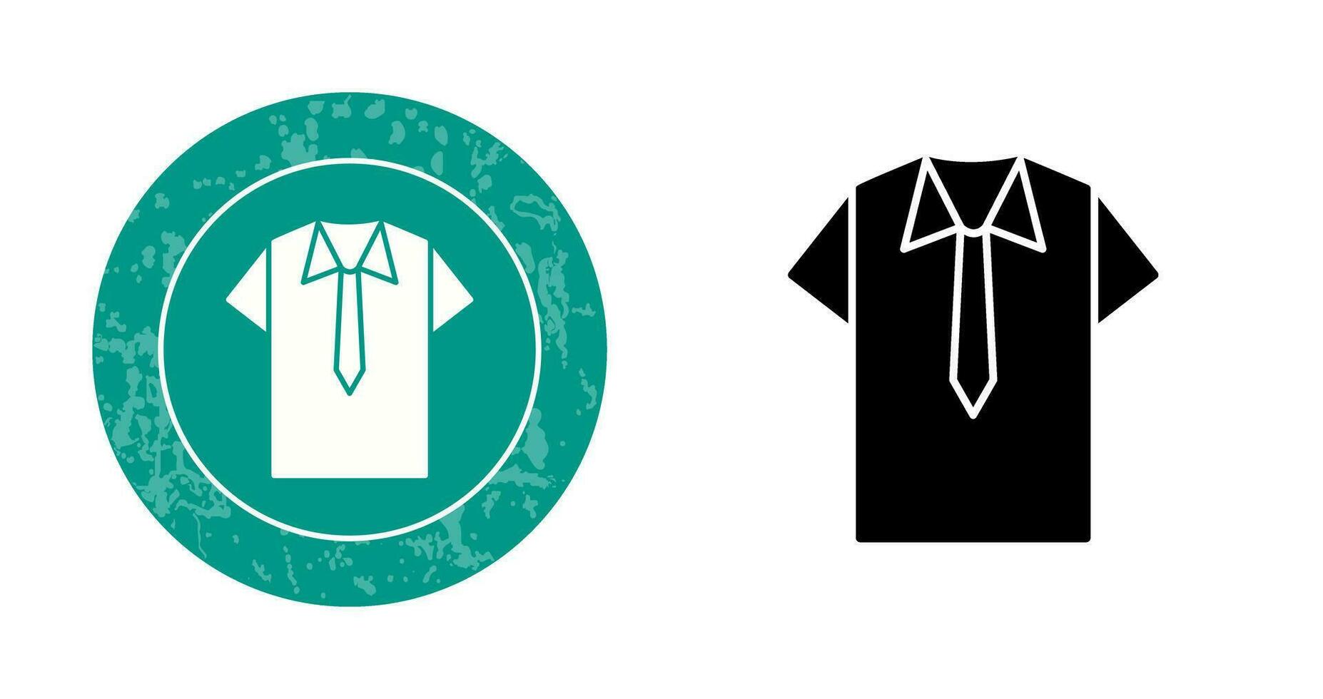 Shirt and Tie Vector Icon