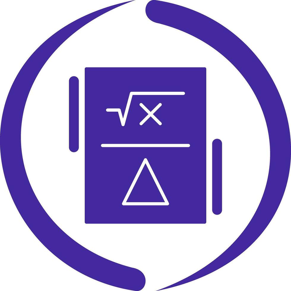 Formula Vector Icon