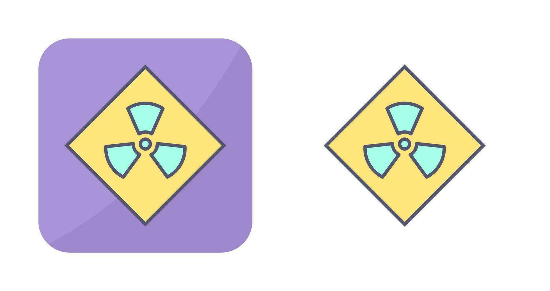 Radiation Vector Icon