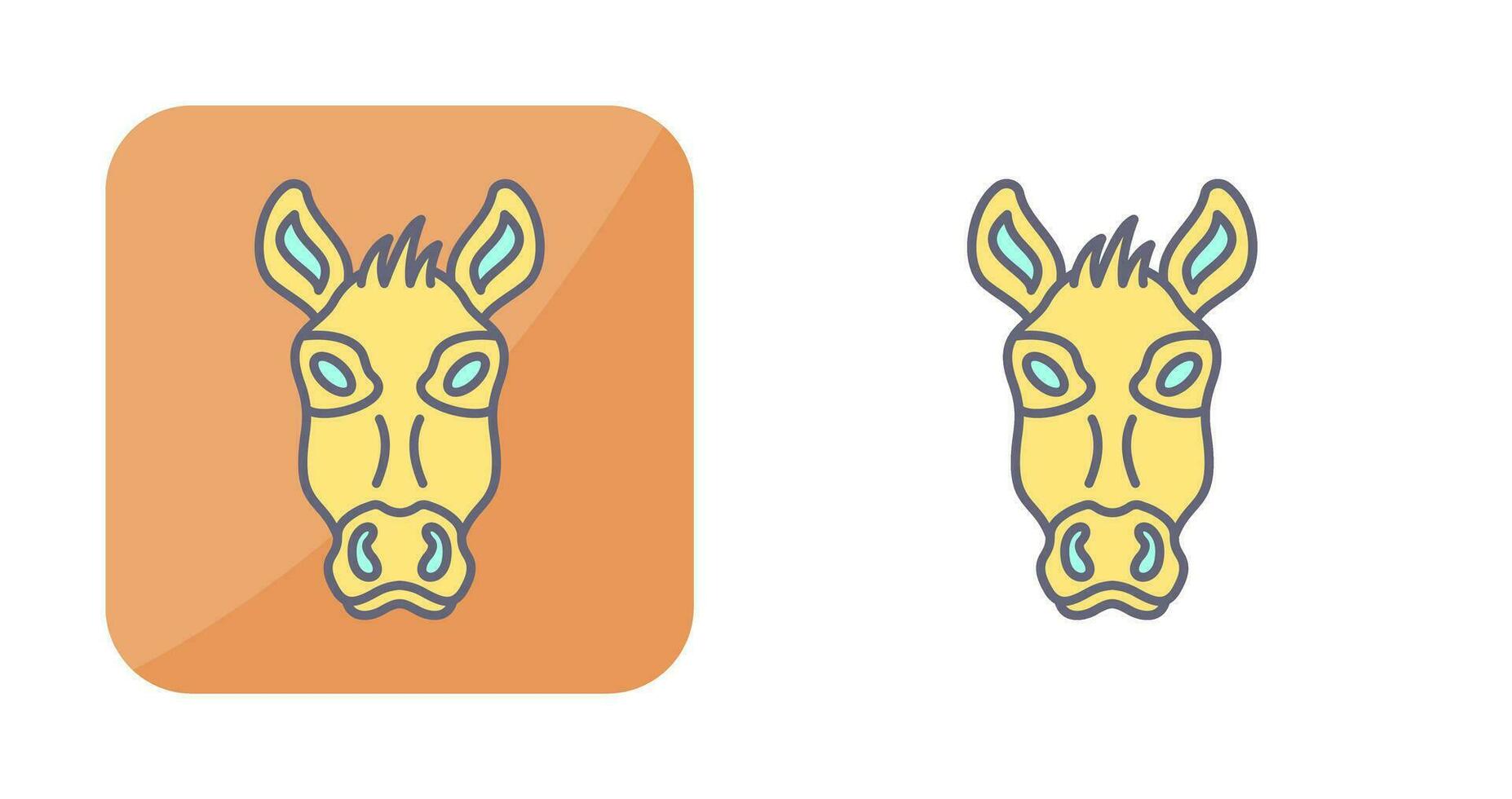 Donkey Vector Icon