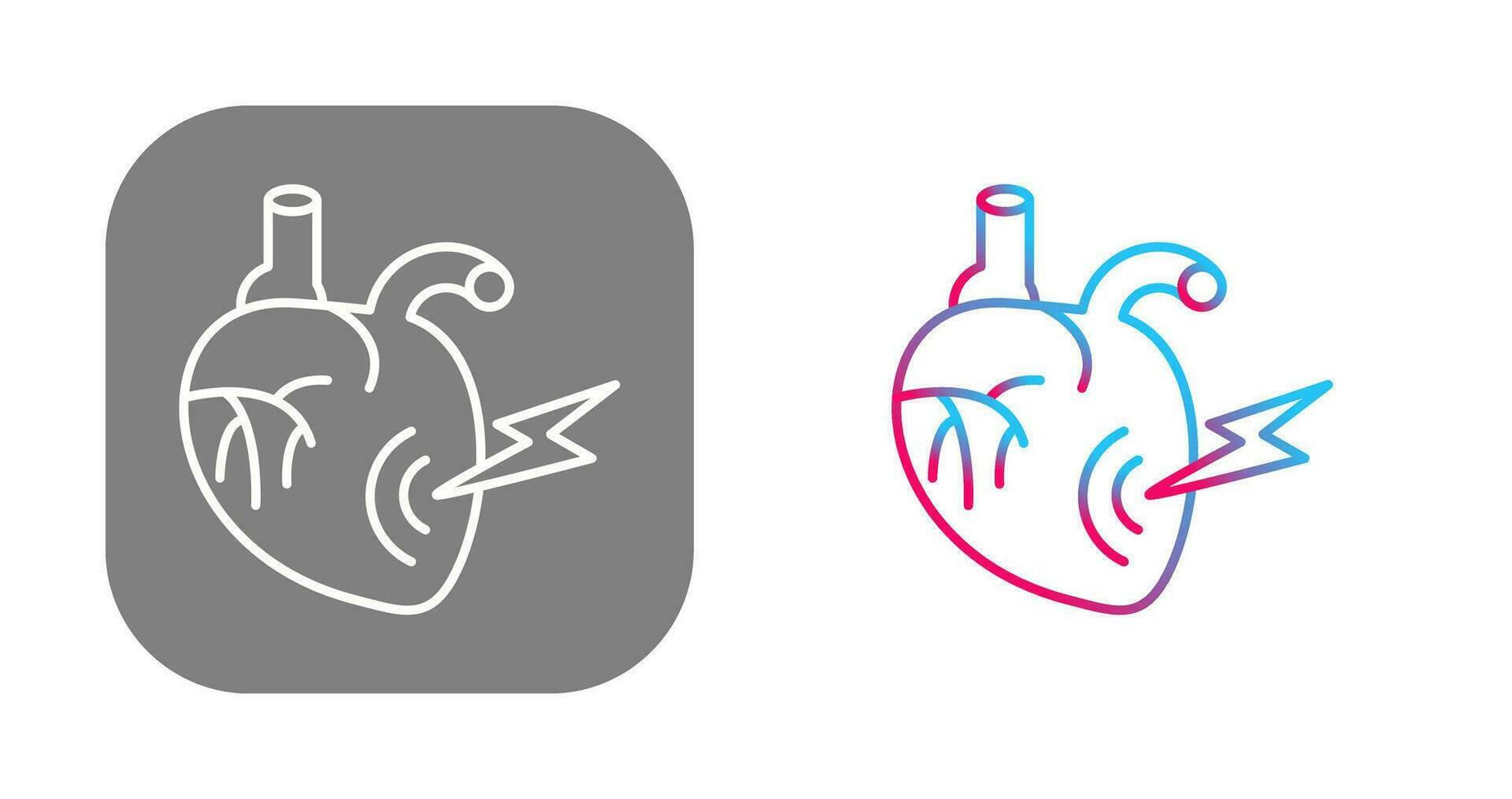 Heart Attack Vector Icon