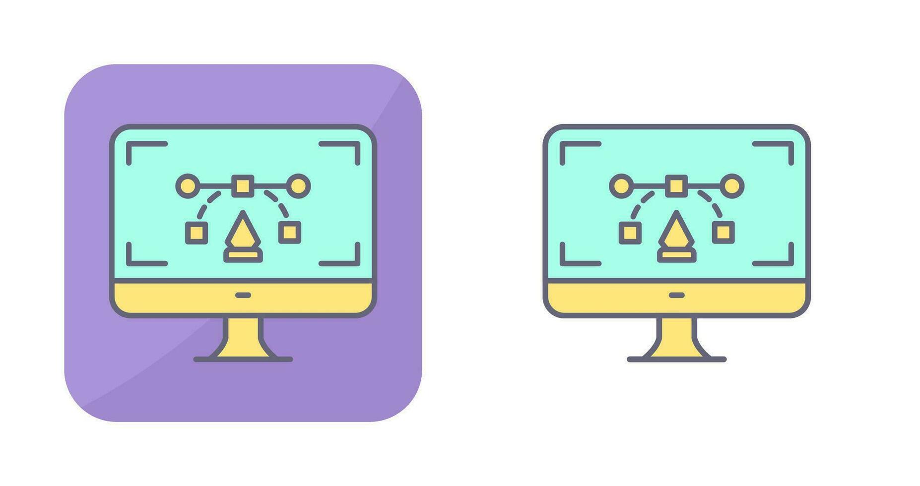 Desktop Vector Icon