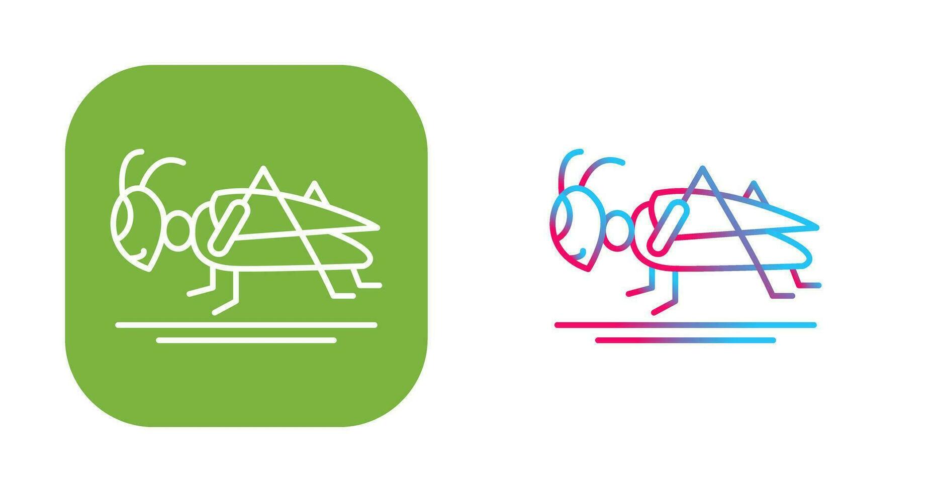 Grasshopper Vector Icon