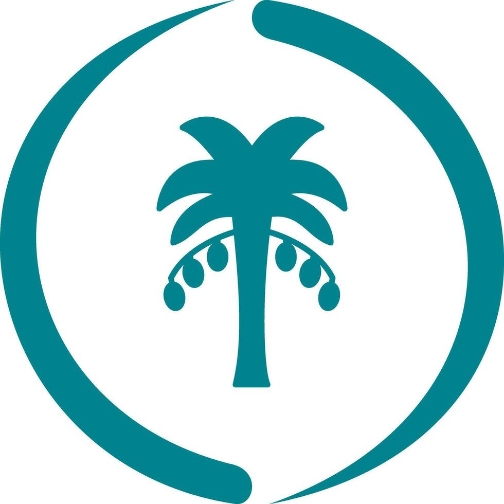 Coconut trees Vector Icon