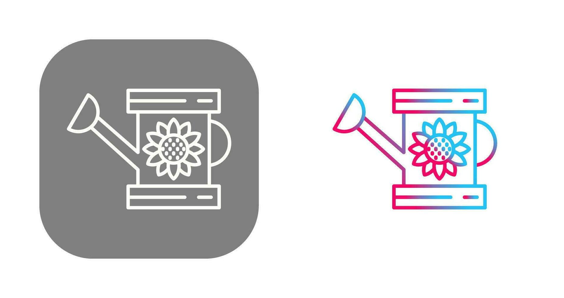 Watering Can Vector Icon