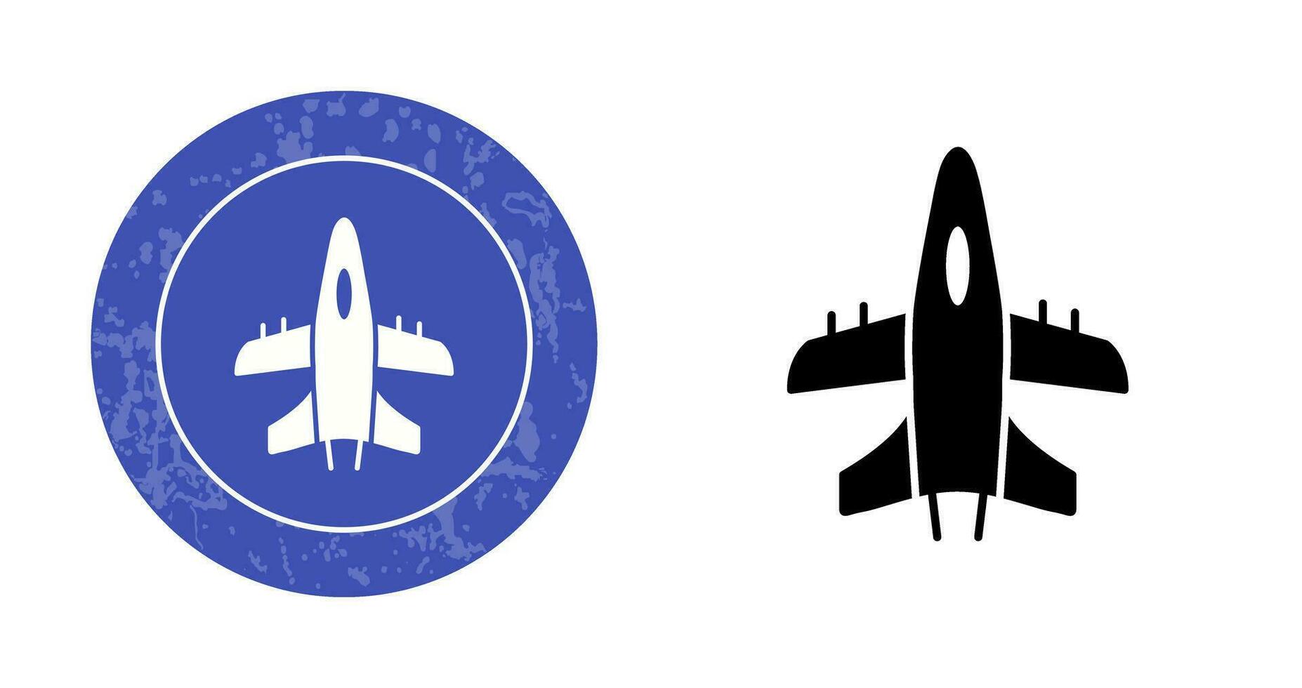Military Plane Vector Icon