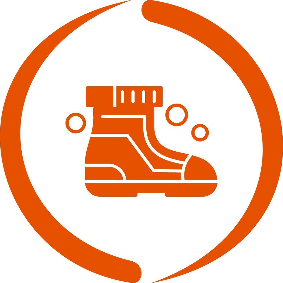 Ski Boots Vector Icon