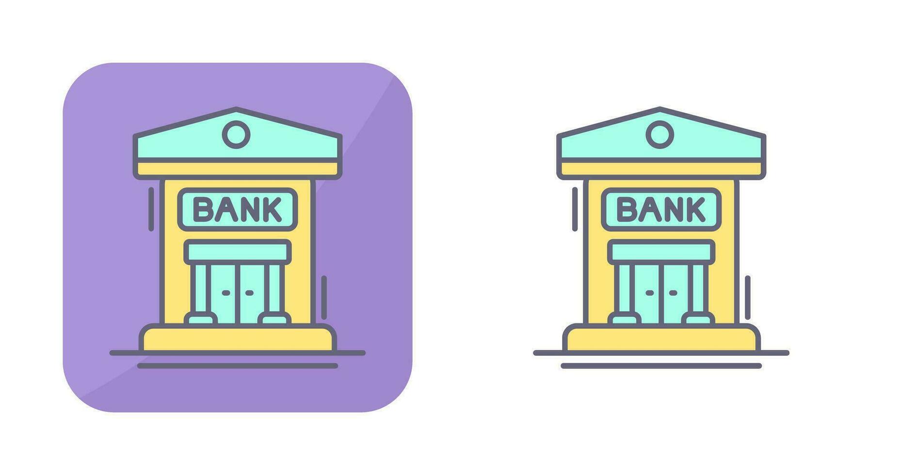 Bank Vector Icon