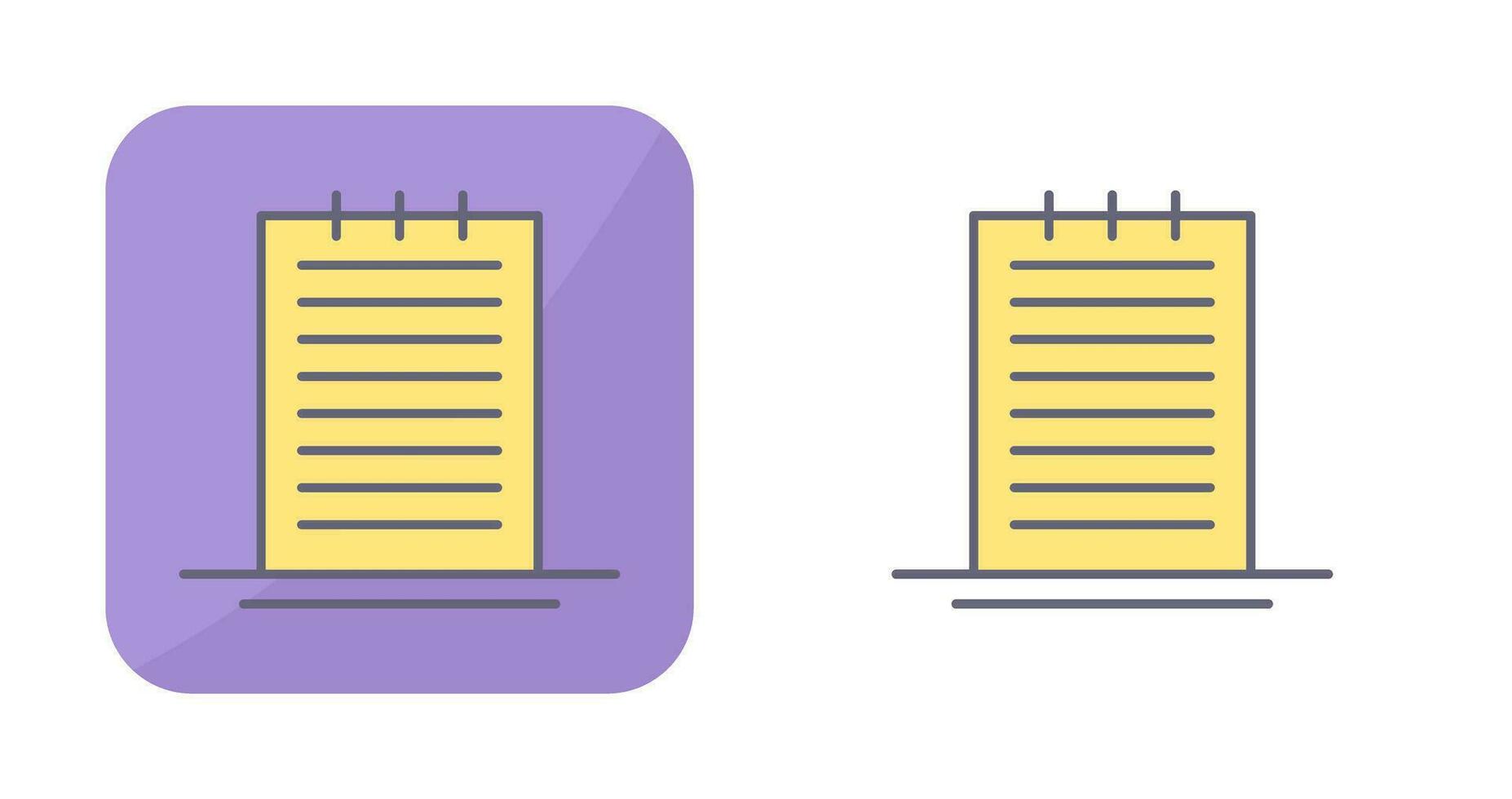 Notes Vector Icon