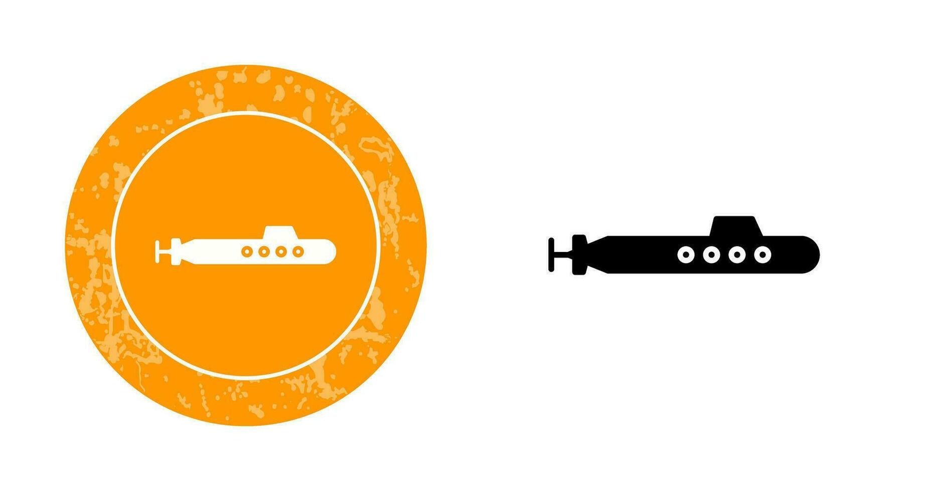 Submarine Vector Icon