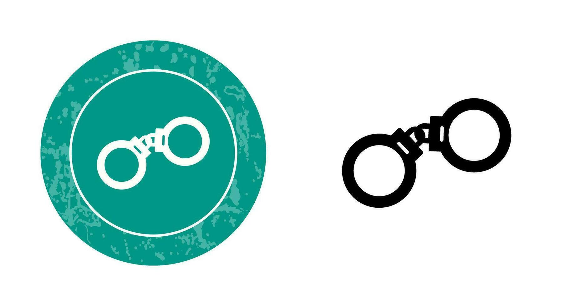 Handcuffs Vector Icon