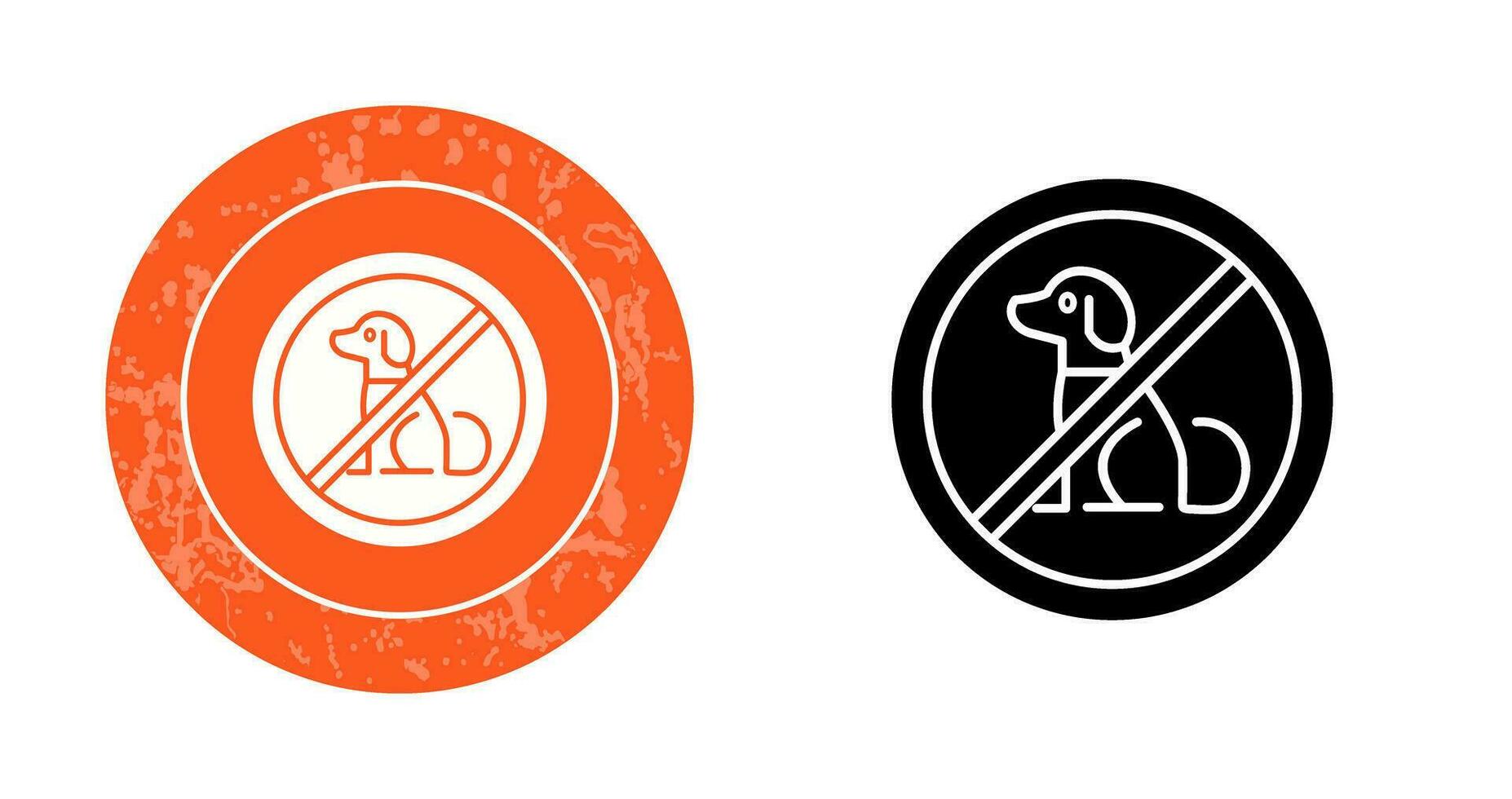 No Pets Vector Icon