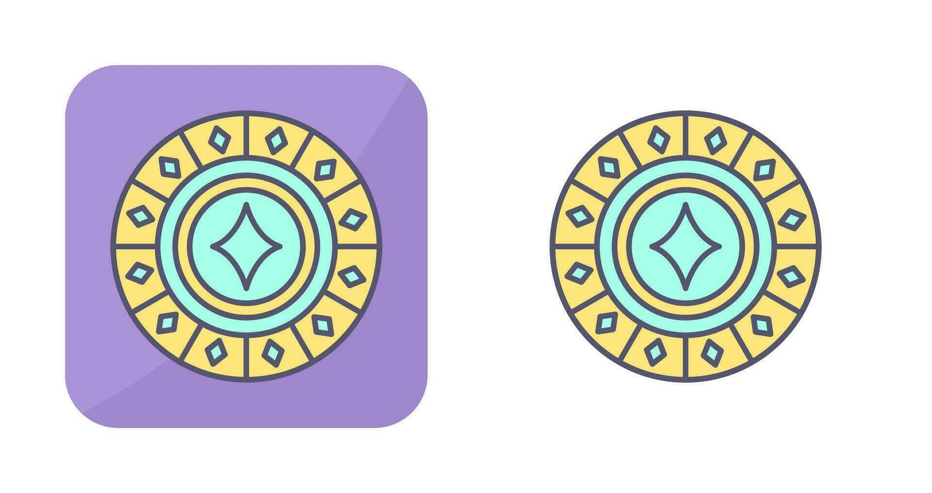 Diamond Chip Vector Icon