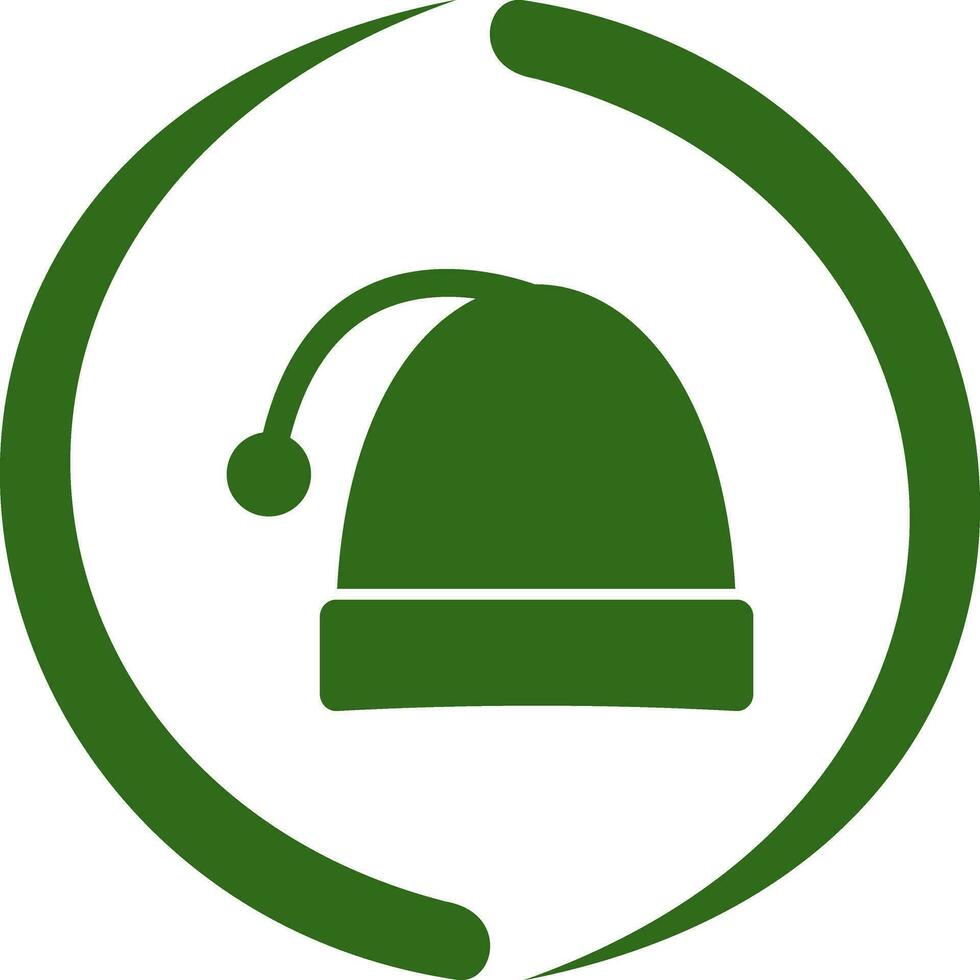 Christmas Cap Vector Icon