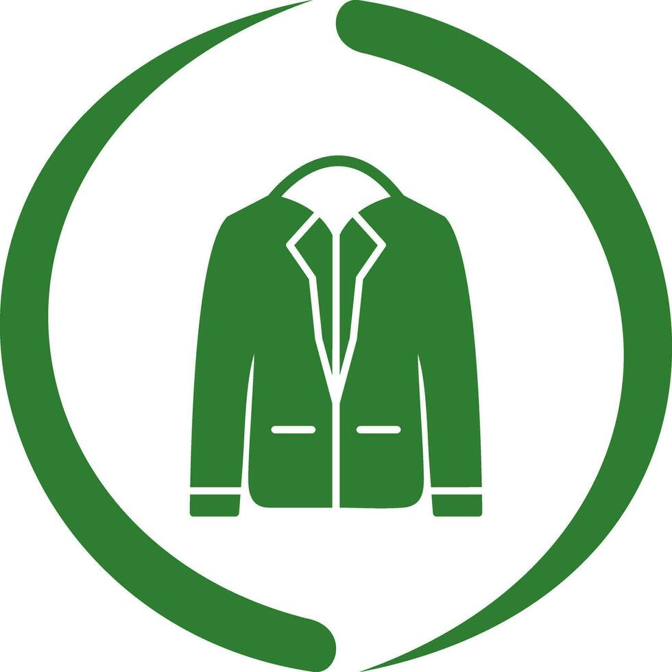 Stylish Jacket Vector Icon