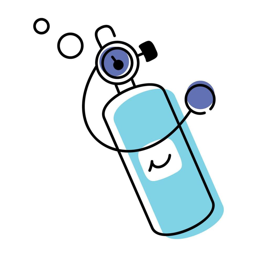 Hand Drawn Beach Fun Icon vector