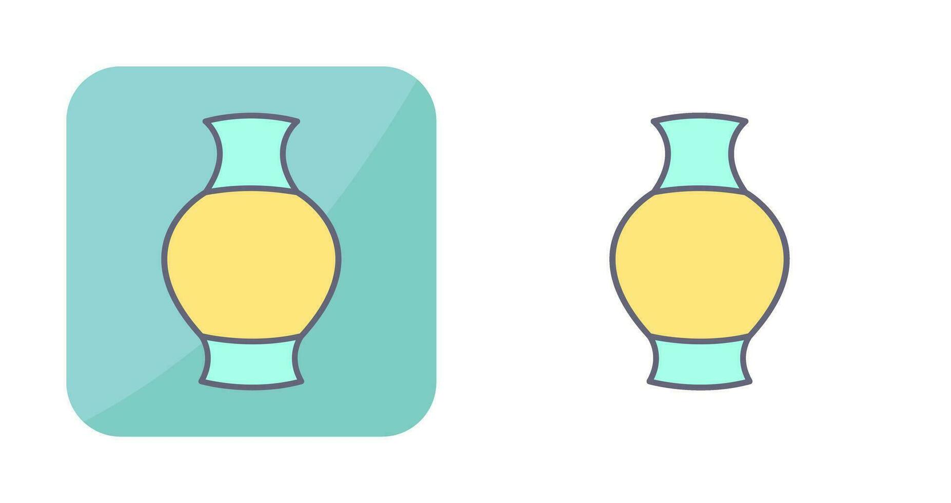 Antique Jar Vector Icon