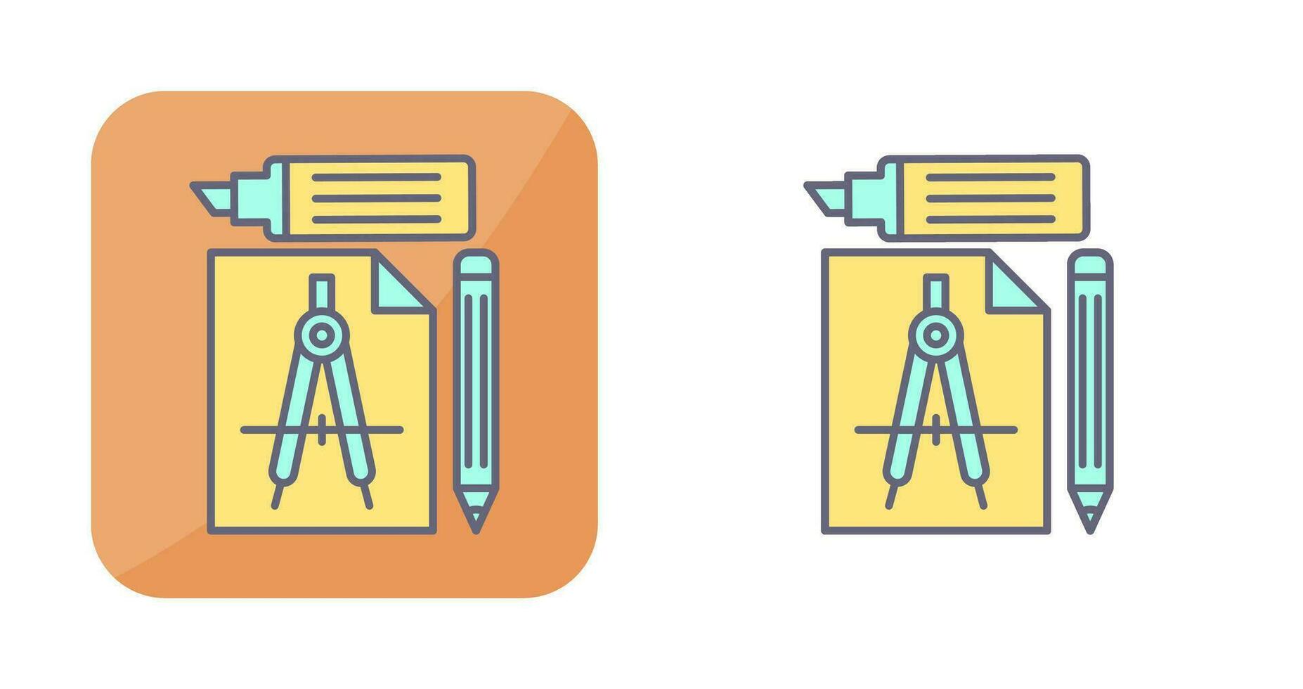 Study Tools Vector Icon