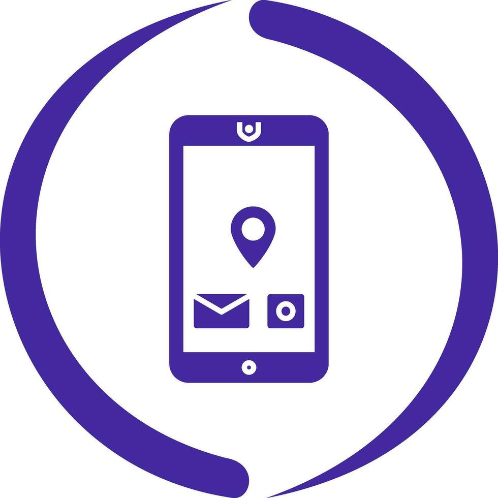 Unique Mobile Applications Vector Icon