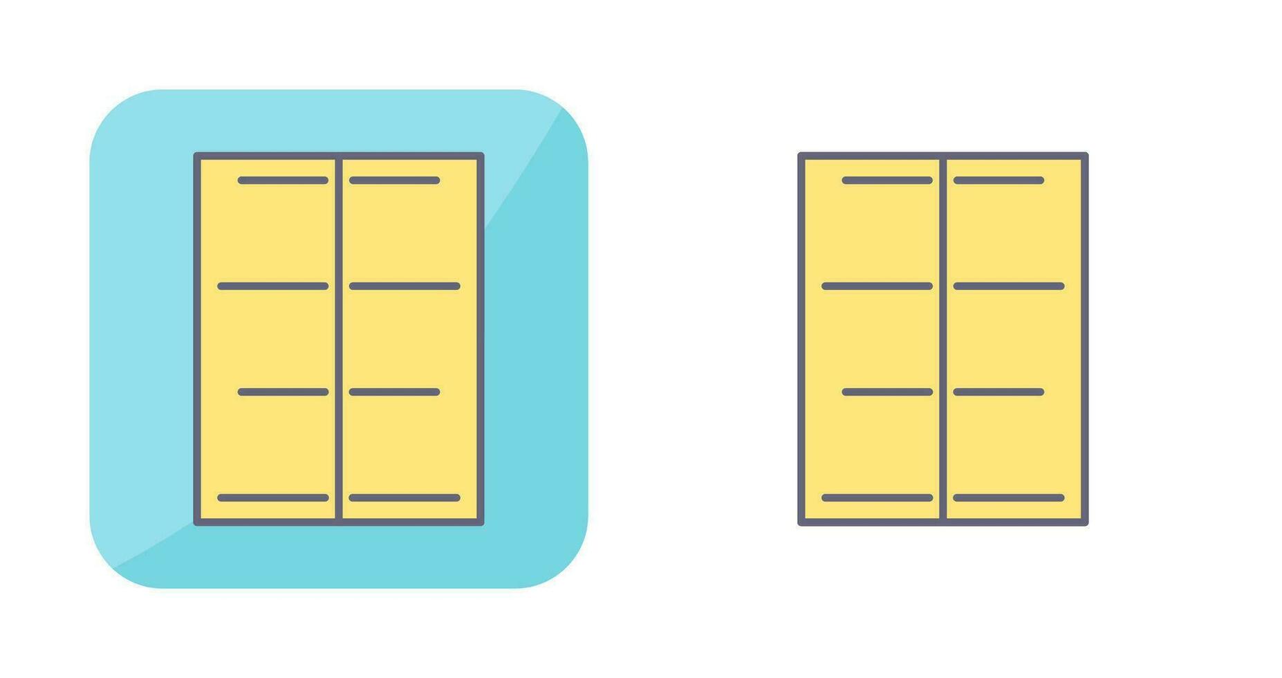 Unique Center Align Vector Icon