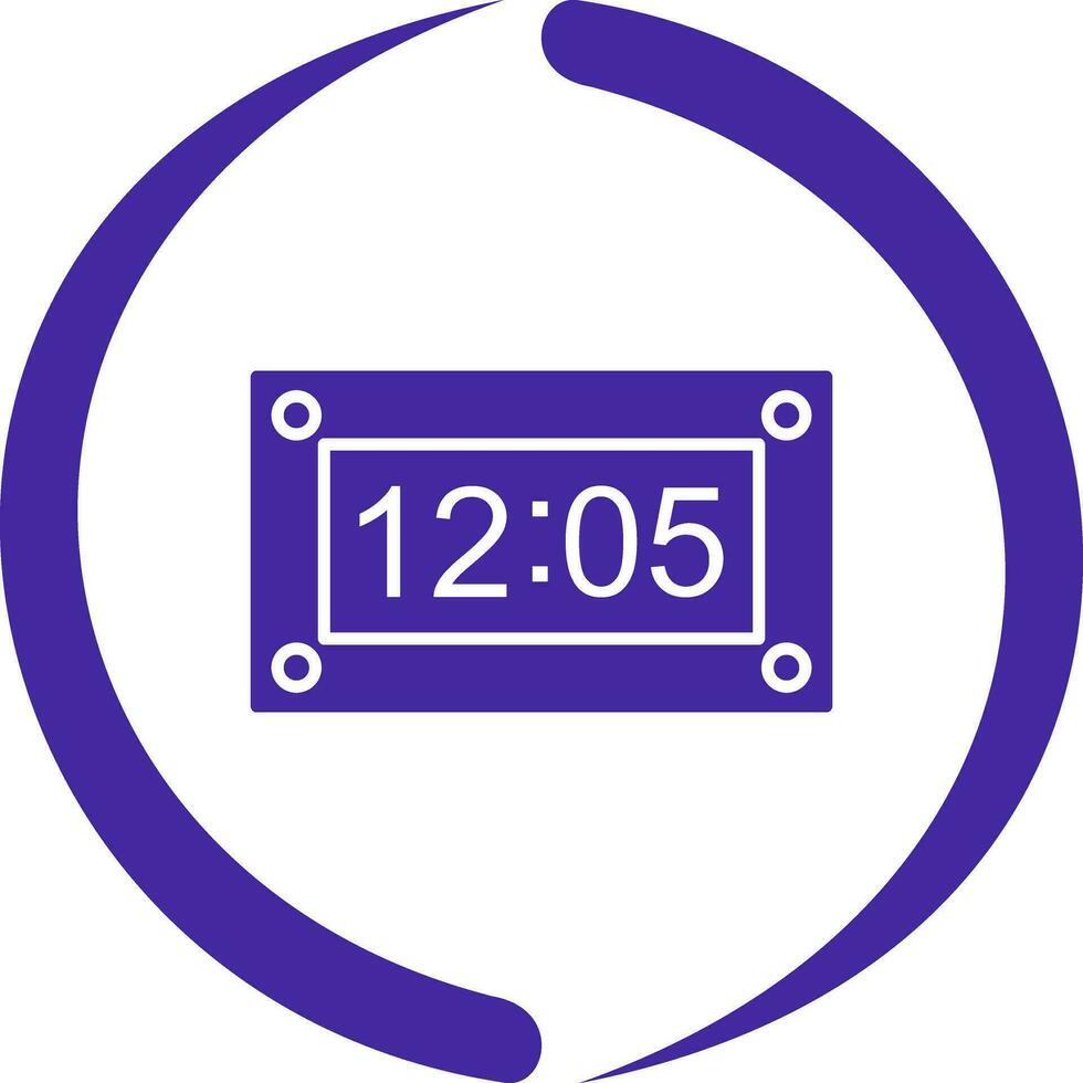 Unique Timer Vector Icon