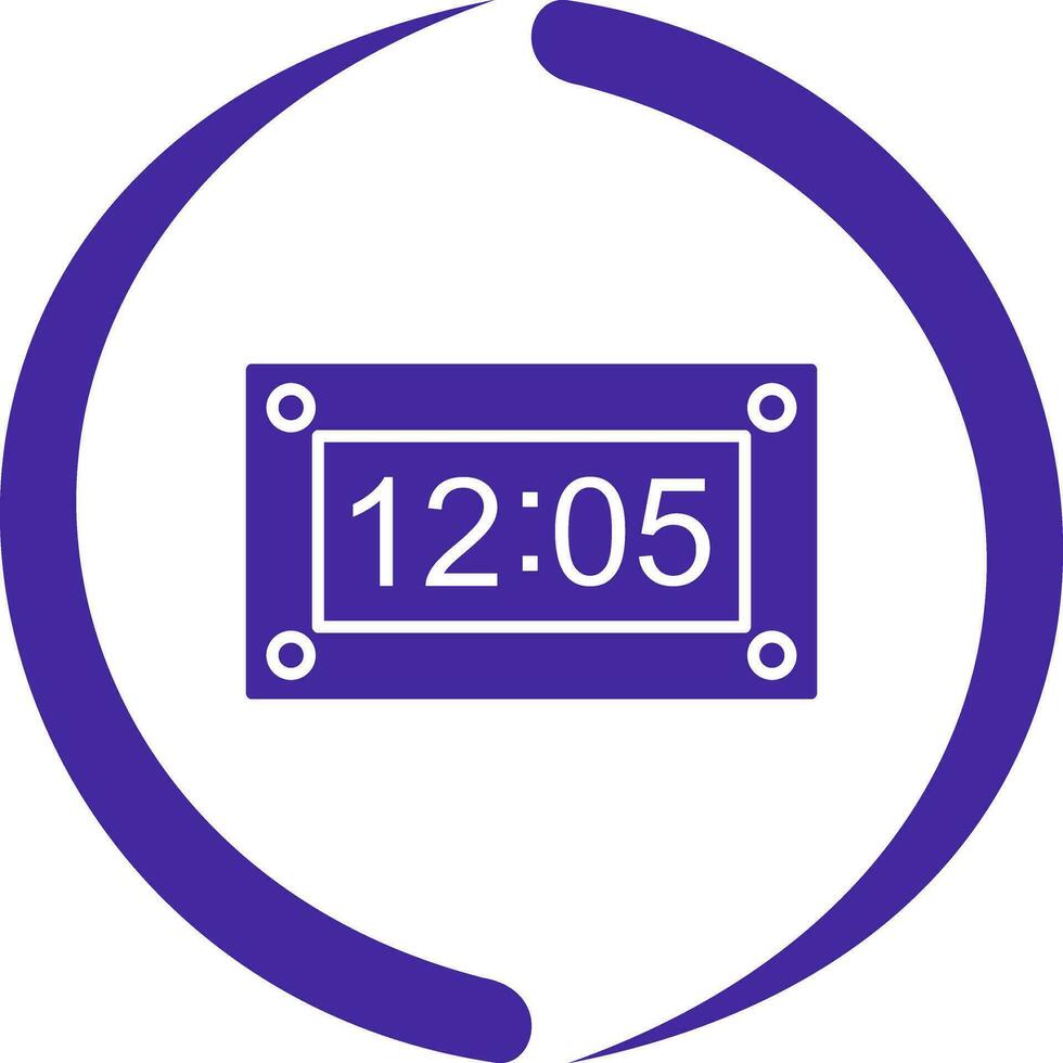 Unique Timer Vector Icon