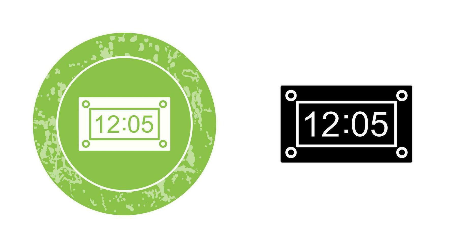 Unique Timer Vector Icon