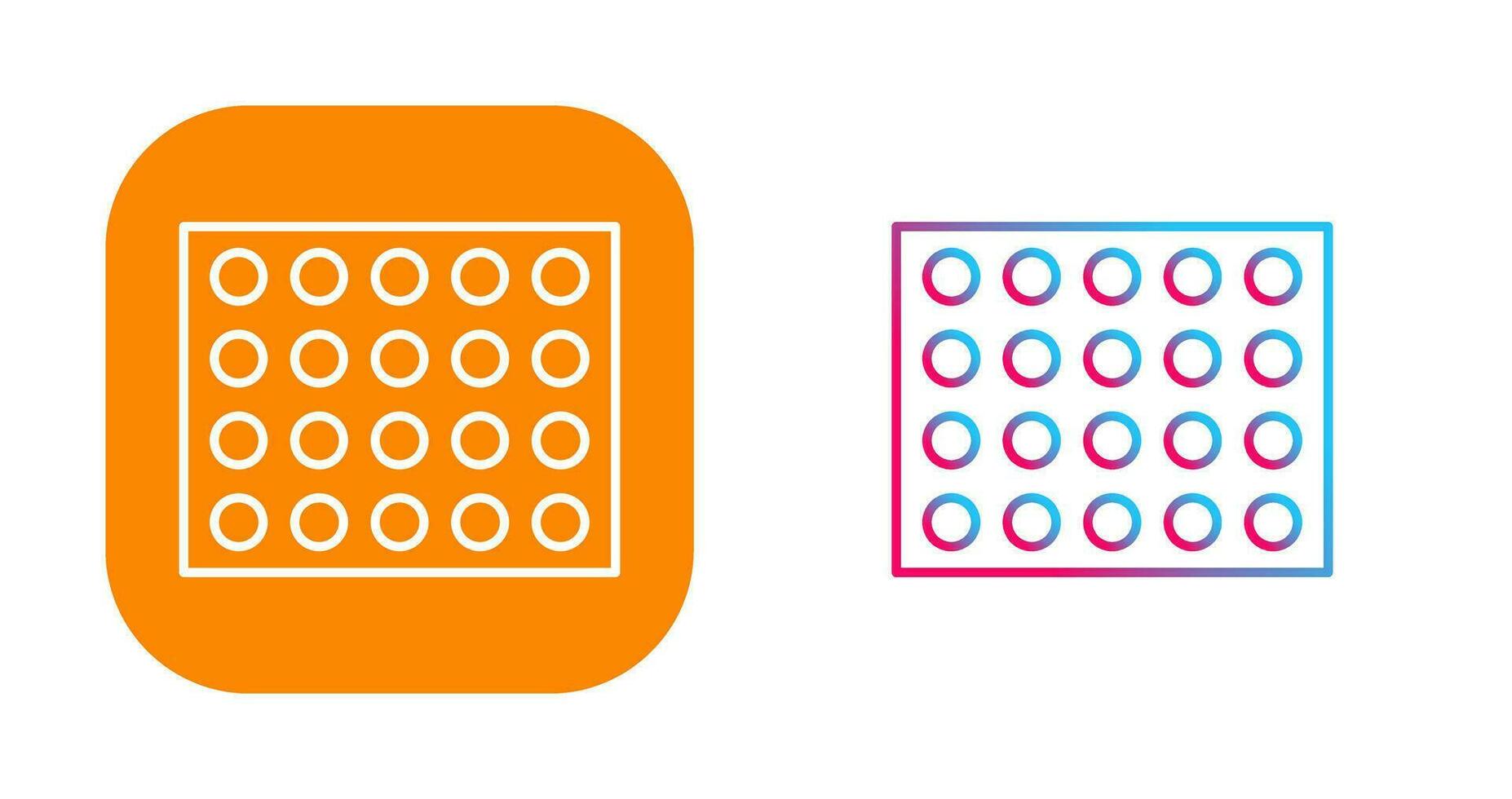 Colored Palette Vector Icon