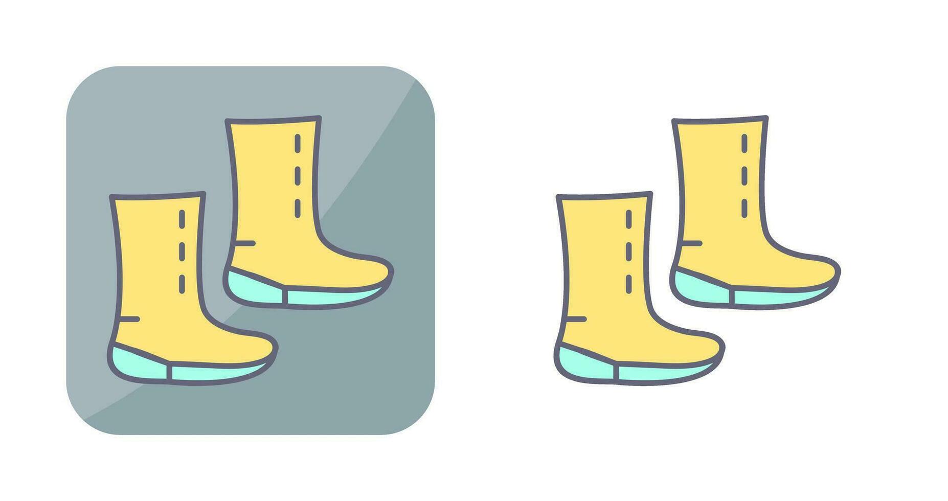 Unique Boots Vector Icon