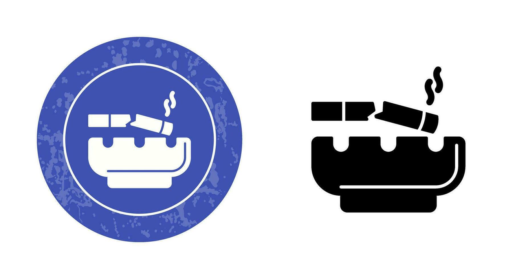 Broken Cigarette Vector Icon