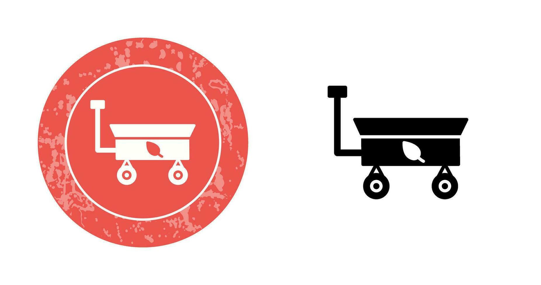 Garden Cart Vector Icon