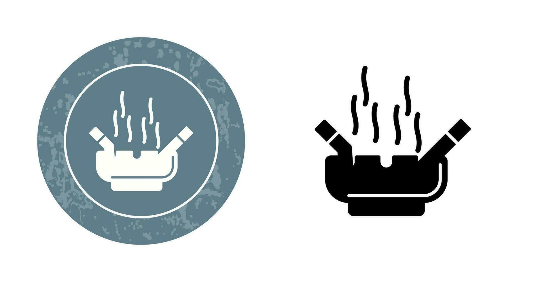 Ashtray Vector Icon
