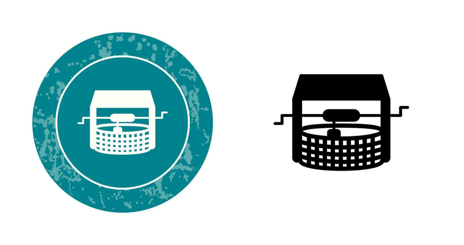 Water Well Vector Icon