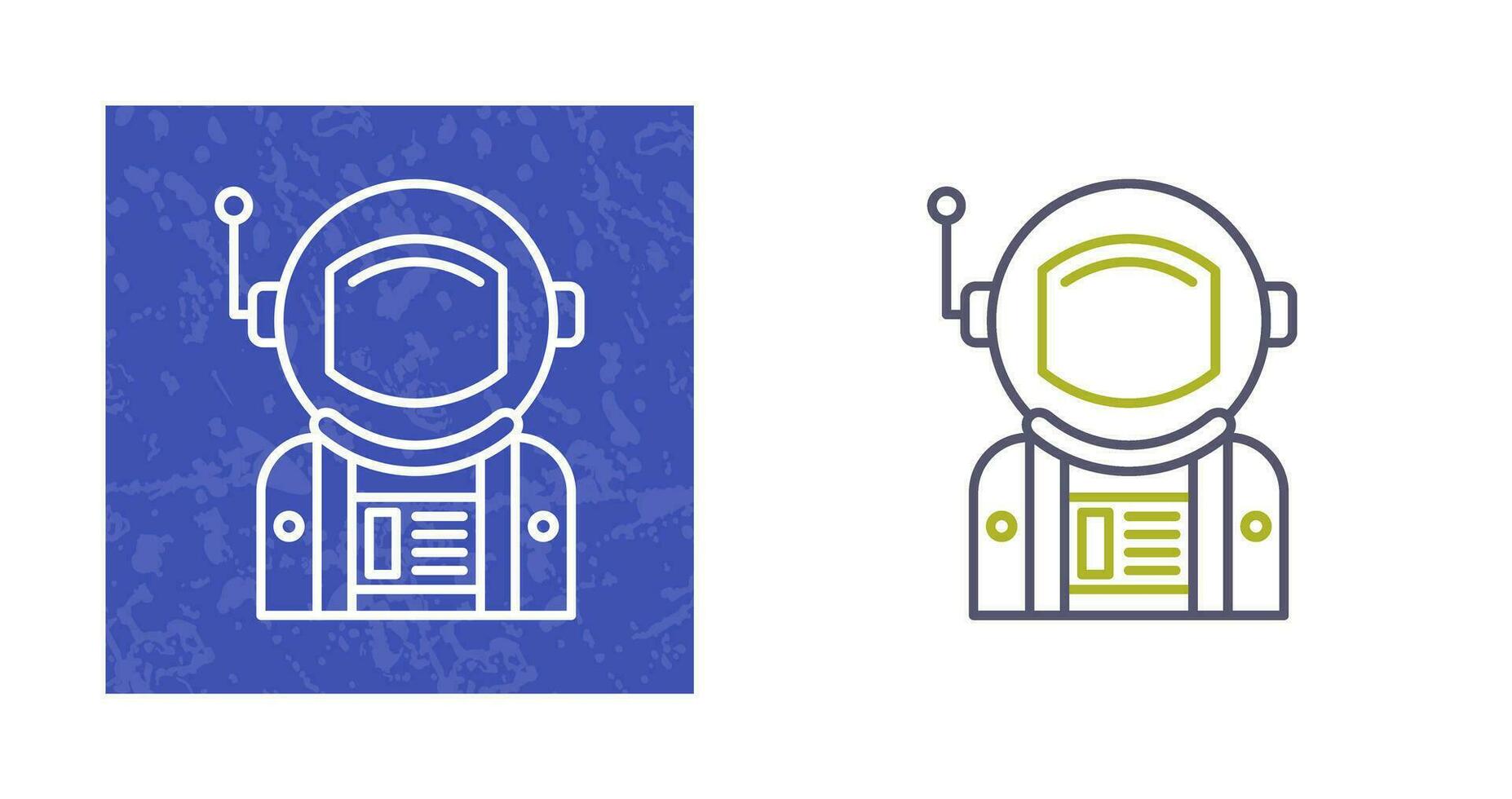 icono de vector de astronauta