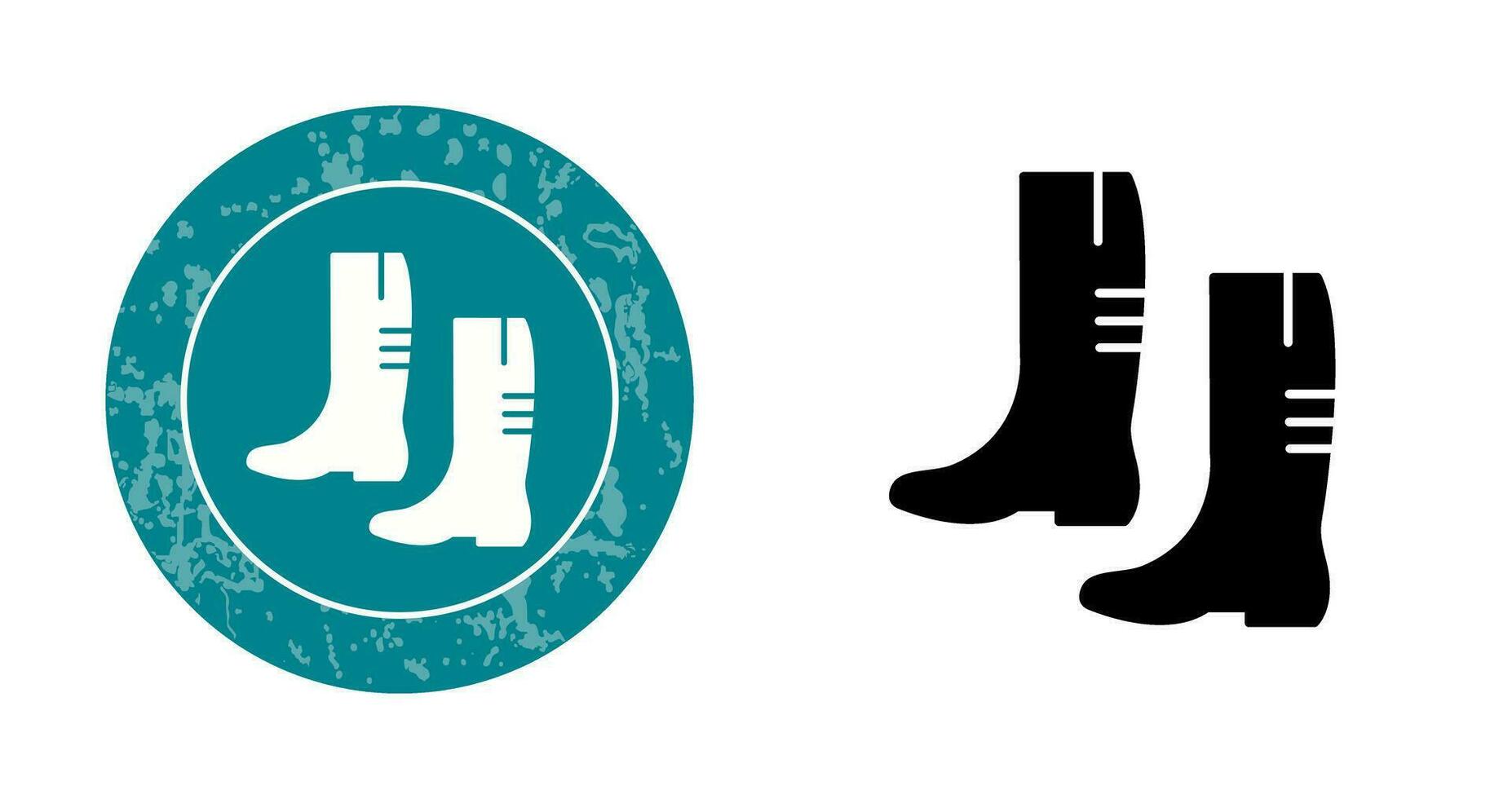 Gardening Boots Vector Icon