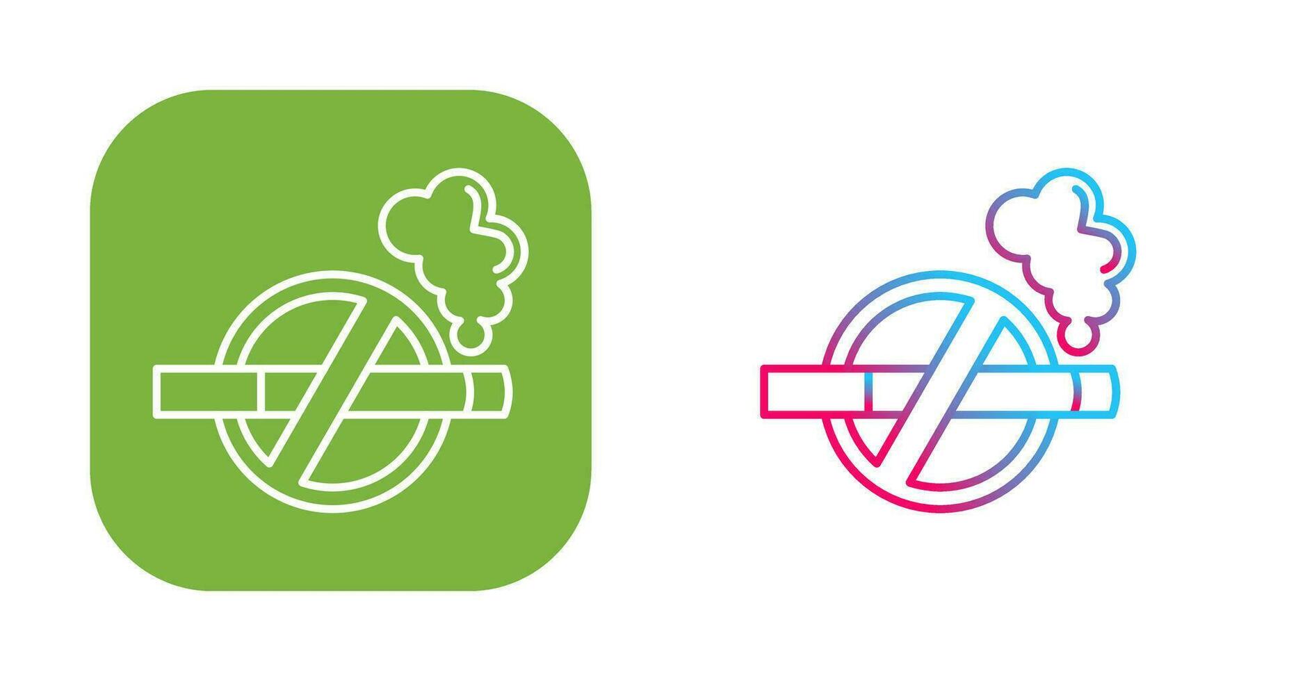 No Tobacco Vector Icon