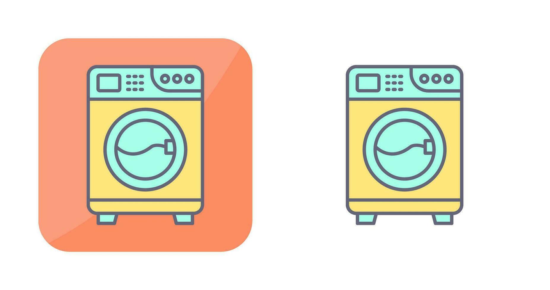 Washing Machine Vector Icon