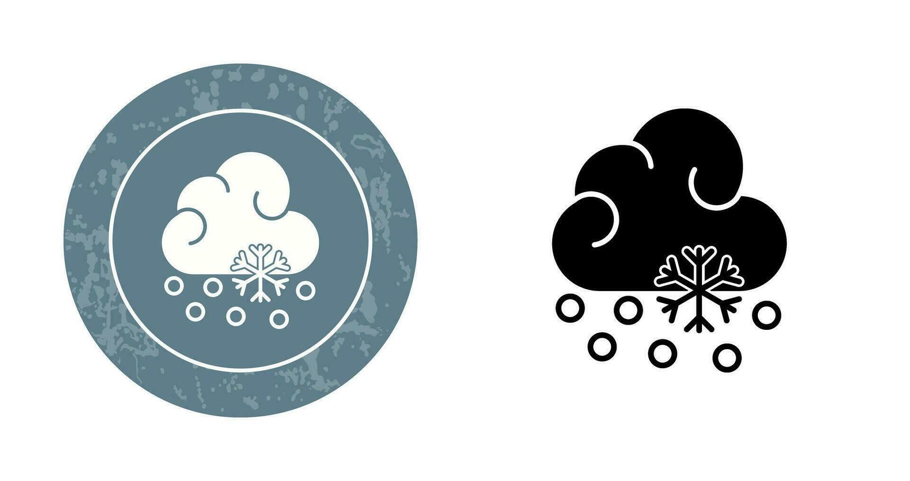 Snow Fall Vector Icon