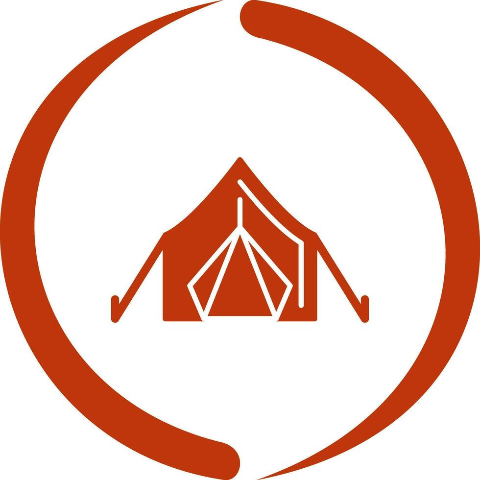 Tent Vector Icon