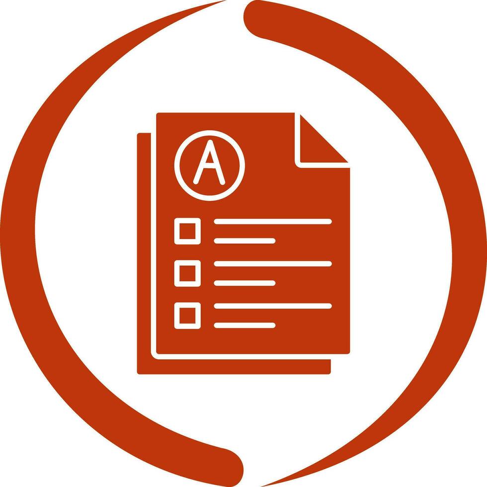 Exam Vector Icon