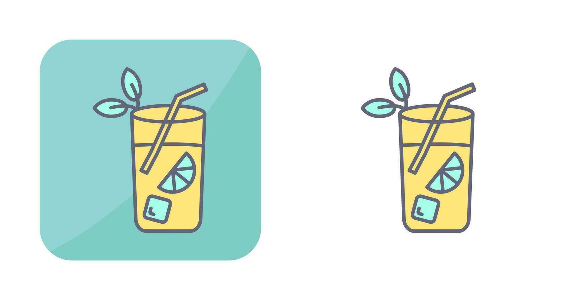 icono de vector de mojito