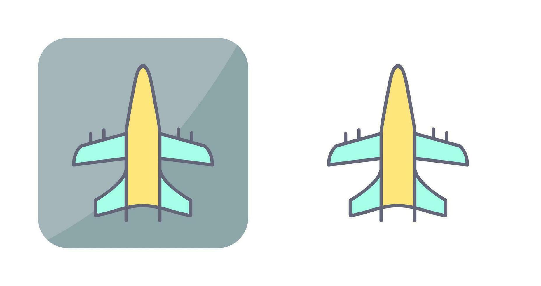 Military Plane Vector Icon