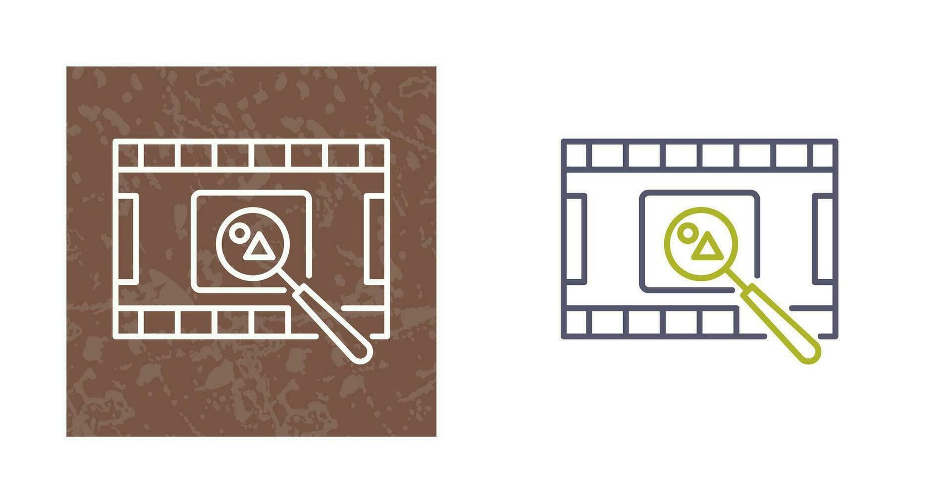 Unique Find Picture Vector Icon
