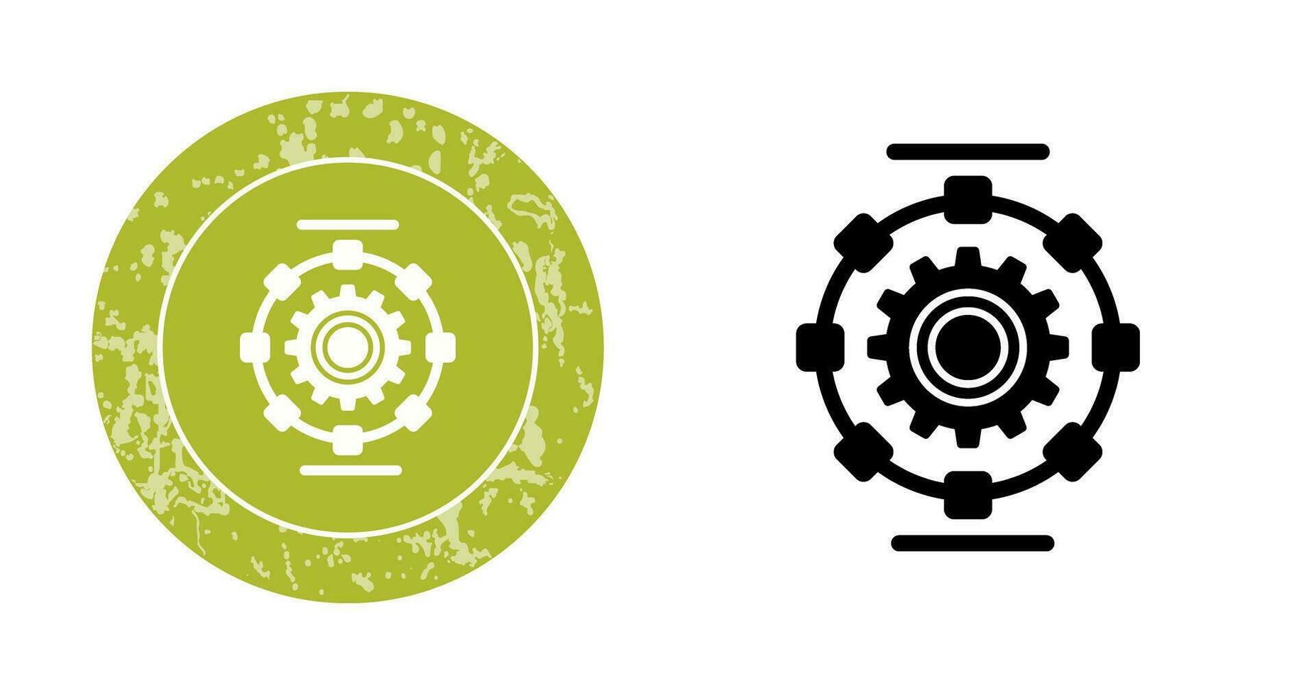 Automated Process Vector Icon