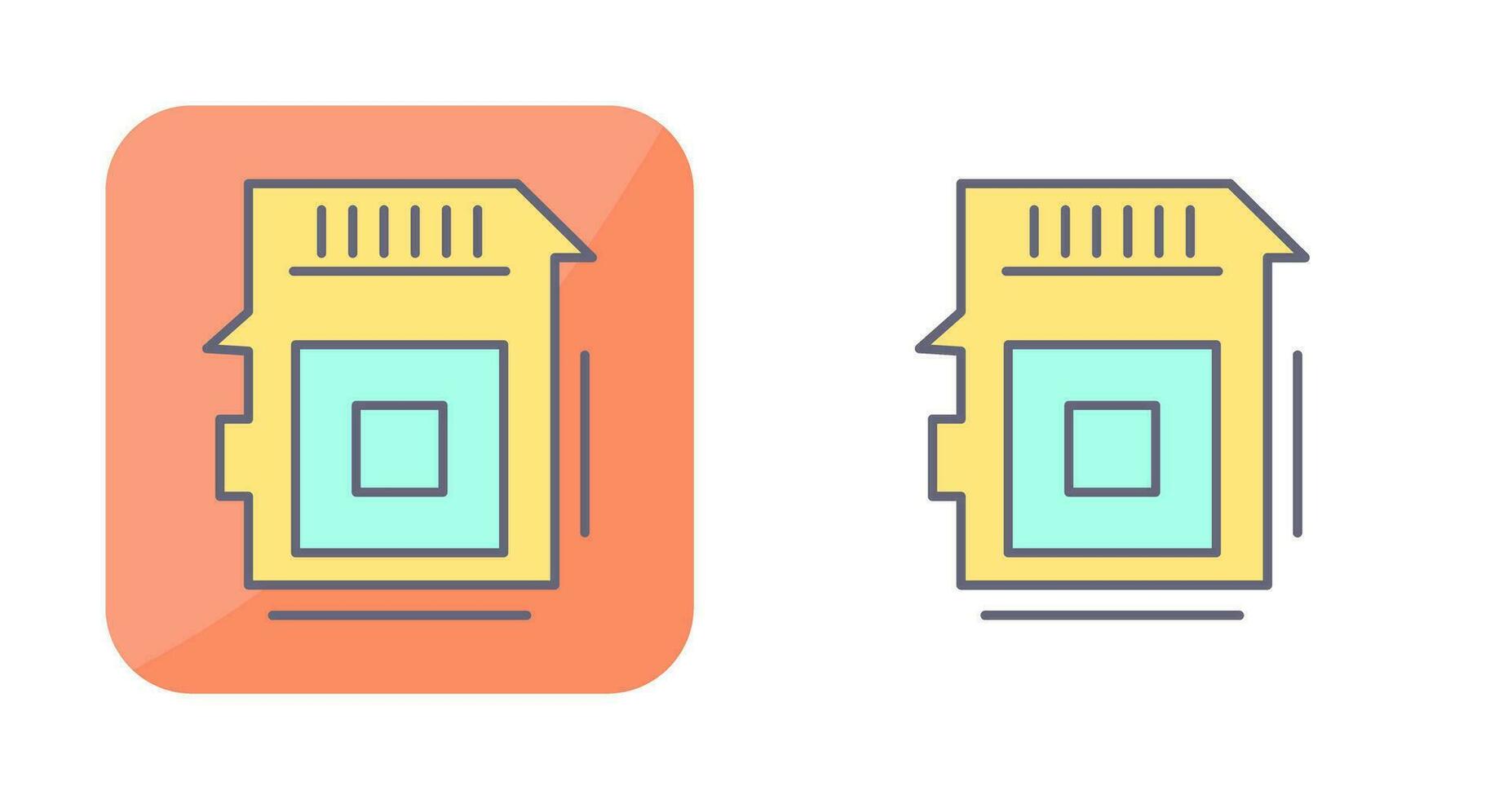 Sd Card Vector Icon