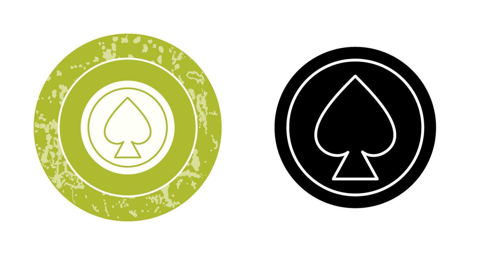 Unique Spade Vector Icon