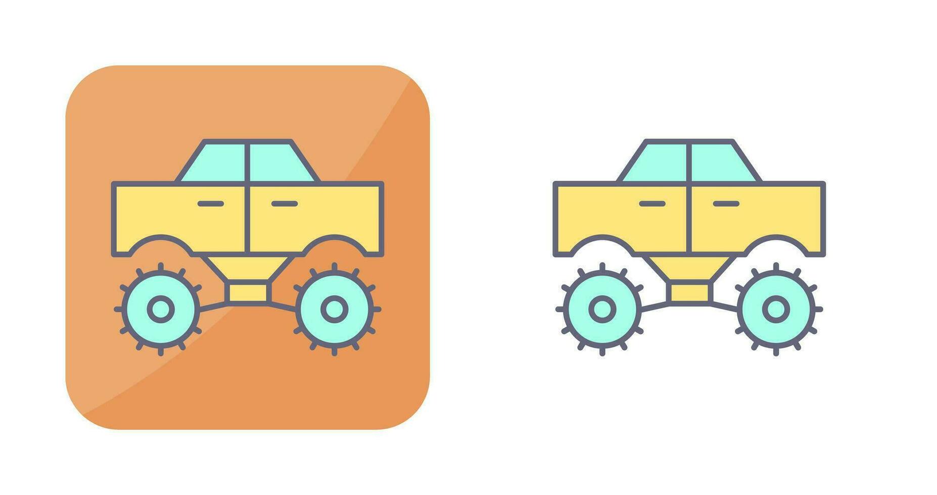 Monster Truck Vector Icon